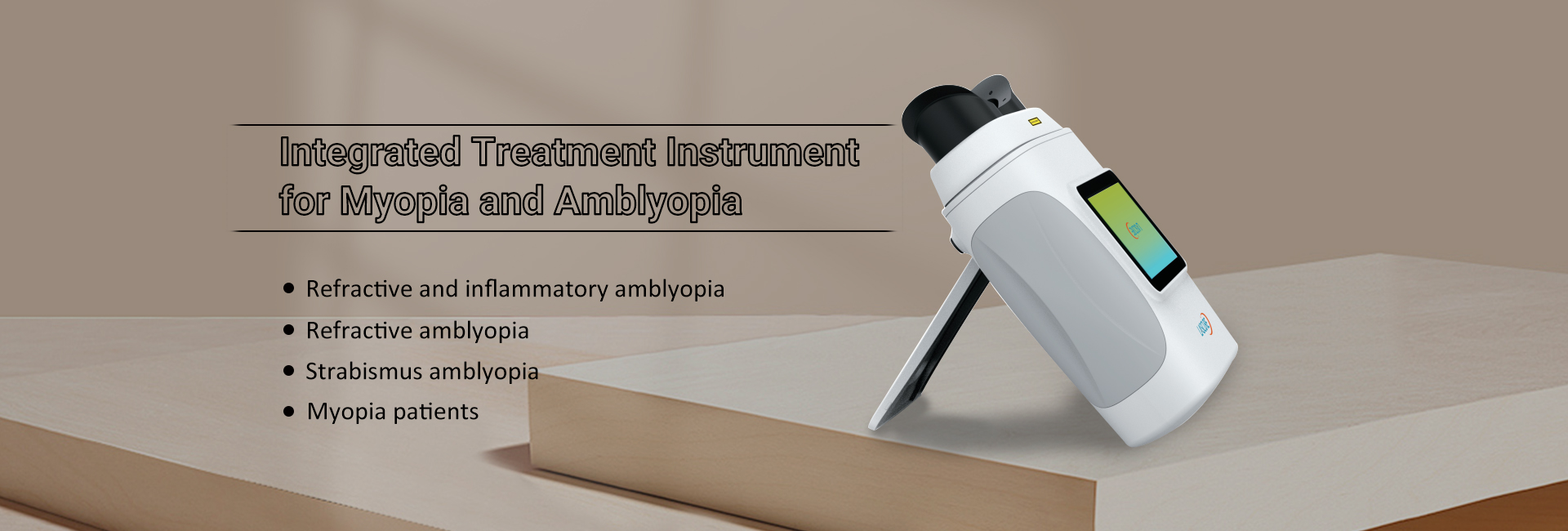 LS-03A | Advanced Eye Laser Therapy Device for Myopia and Amblyopia 
